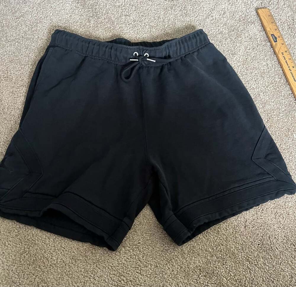 Jordan Flight Fleece Diamond Men's Shorts Black Size L